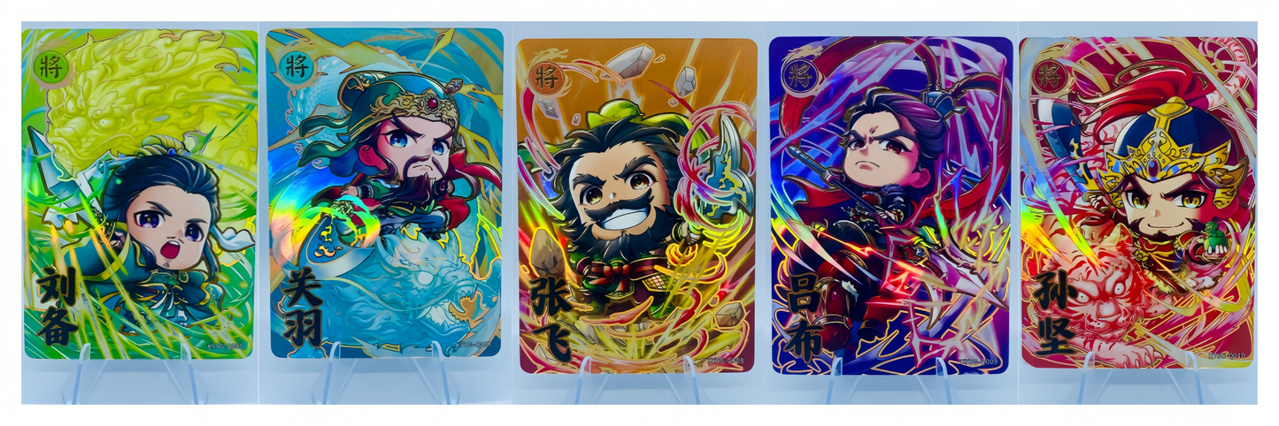 KAYOU Three Kingdoms $2 Pack - Wave I - Cutie Warrior Set (001-010)